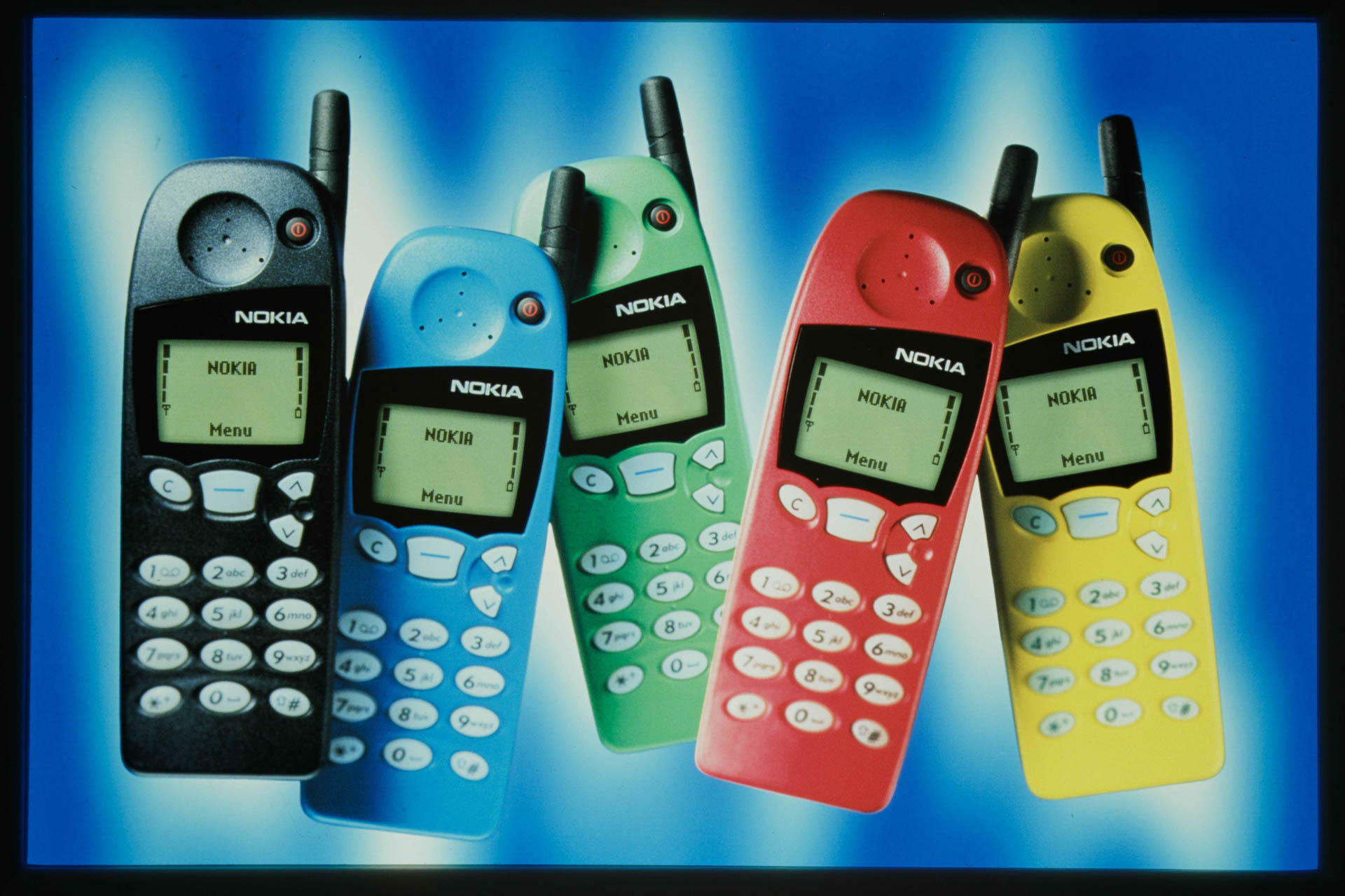 Photo, Nokia 5110 (from Nokia Design Archive)